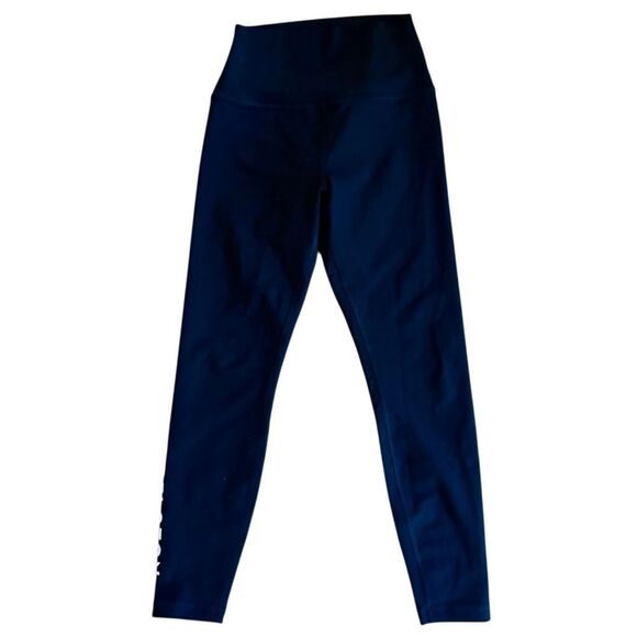 Peloton Women's Cadence Black Leggings w/ Side Logo Size Small - Picture 2 of 5